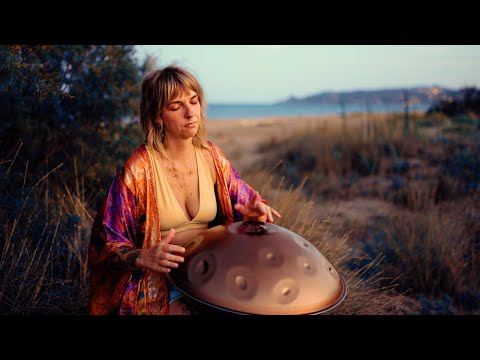 Echoes of the Moon | Calming Handpan Music (1 hour) | Changeofcolours