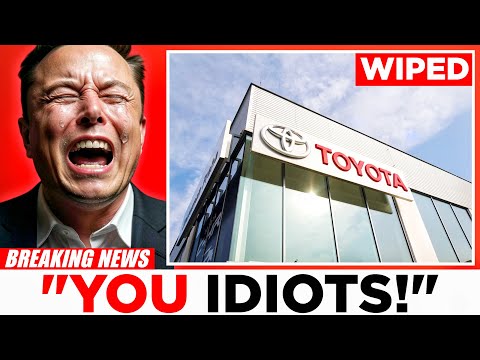 Elon Completely Loses It After Toyota ANNOUNCED A New Car BETTER Than Tesla!