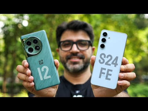 Samsung Galaxy S24 FE vs OnePlus 12 CAMERA COMPARISON