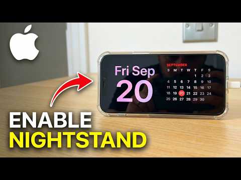 How To Enable Nightstand Mode On iPhone