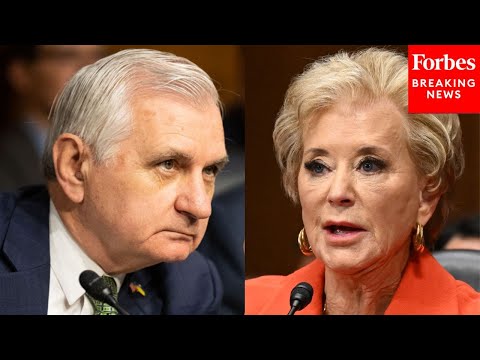 'Amounts To Just Surrendering': Jack Reed And Sec. Linda McMahon Spar Over Education Spending