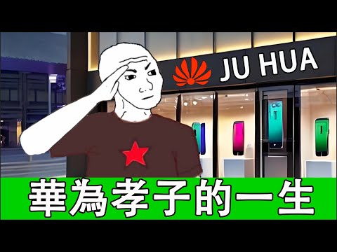 華為孝子的一生｜猴子不是悟空｜wojak｜