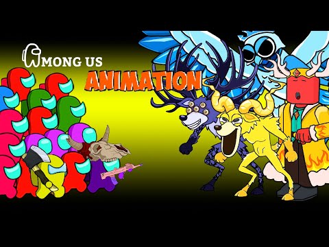 어몽어스 Among Us VS 99 Nights in the Forest Roblox But They're ELEMENTAL?! | AMONG US FUNNY ANIMATION