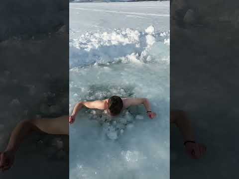 SO Gefährlich ist ein Eisbad für einen Menschen! 🥶⚠️ (Reupload)