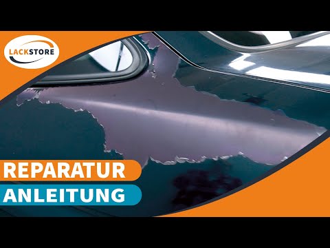 Chipped clear coat? Here's the easy solution with a spray can!