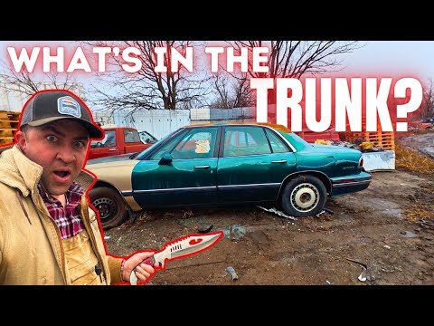 I Found Some CRAZY Stuff in these Cars at the JUNKYARD! (Treasure Hunt)