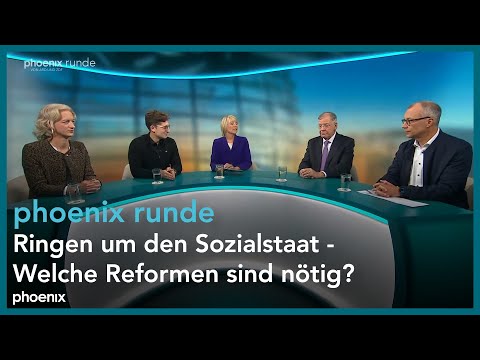 phoenixRunde: Ringen um den Sozialstaat - Welche Reformen sind nötig?