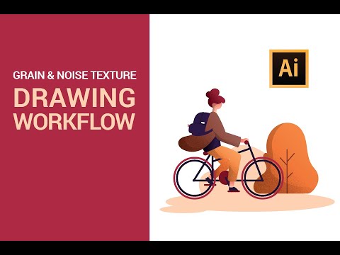 Illustrator Tutorial: Flat Illustration With Grain And Noise Texture