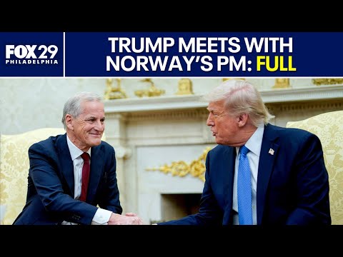 President Trump meets with Prime Minister of Norway in Oval Office