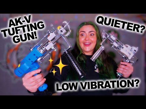 The NEW AK-V TUFTING GUN! Is It Worth It? Comparing It To The AK-I 👀