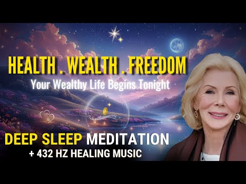 Financial Freedom Begins Tonight | Louise Hay Sleep Meditation for Wealth & Health