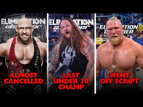 One Mind BLOWING FACT For EVERY WWE Elimination Chamber PLE