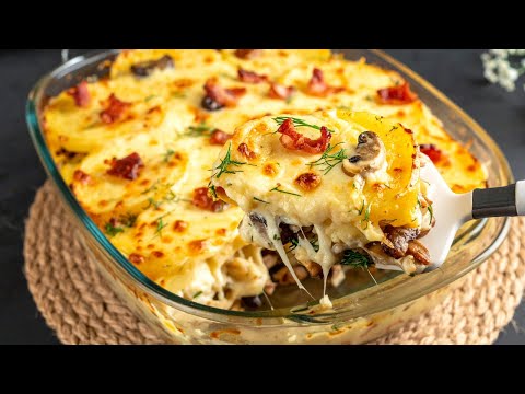 Mushrooms with Garlic — So Tasty You Don’t Need Meat! Simple Homemade Recipe!