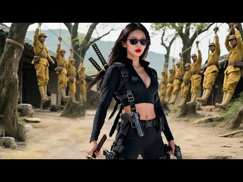 女特工隊埋伏日軍大部隊，成功殲滅日軍上千人  ⚔️ 抗日  MMA | Kung Fu