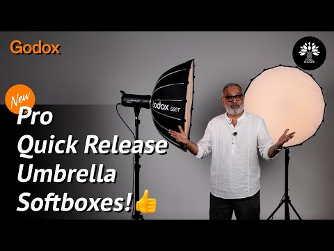 New Pro Quick Release Umbrella Soft boxes from Godox I Detailed Demonstration! 🌟