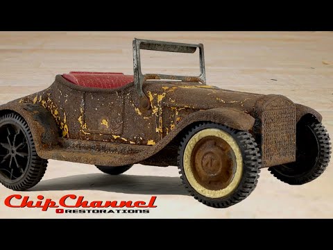 1960s Nylint Hot Rod Roadster Toy Model A Restoration