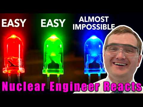 Why the Blue LED was as Challenging as Nuclear Fusion is now - Nuclear Engineer Reacts to Veritasium
