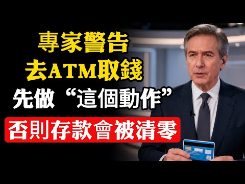 卡在身上，錢御沒了?專家警告:注意ATM這個“道具”，否則存款恐被清零!#ATM诈骗 #提款机安全 #防诈骗教学 #银行卡安全