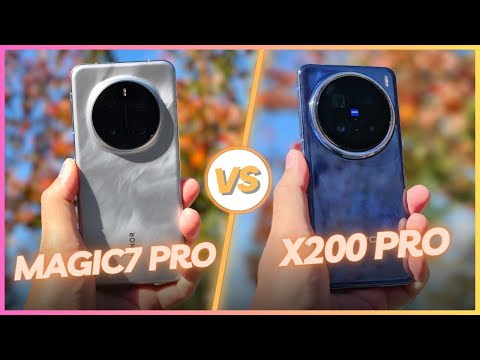 Honor Magic7 Pro vs Vivo X200 Pro Camera Comparison | Largest Telephoto Sensors!