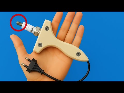 Millions Don’t Know This Genius Idea 😱 Spark Plug Hidden Inside a Wooden Handle