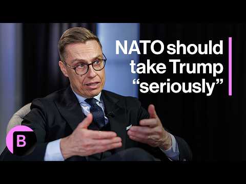 Finland's Stubb on Trump, NATO, Strait of Hormuz, Iran War