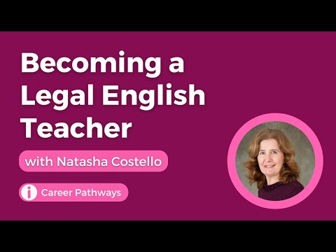 Becoming a Legal English Teacher | Natasha Costello
