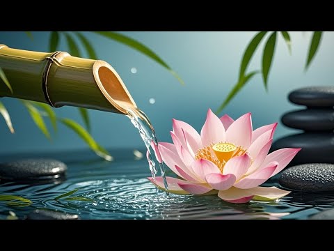 Soothing Relaxation Music and Water Sound 🌿100% Authentic Nature, Sleeping Music for Deep Sleeping