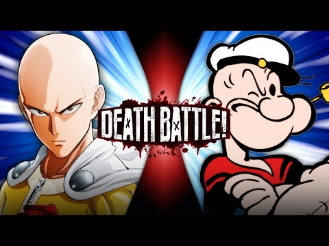 Saitama VS Popeye (One-Punch Man VS Thimble Theatre) | DEATH BATTLE!