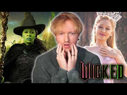 MUSICAL HATER WATCHES *WICKED* (spoiler: he loves it)