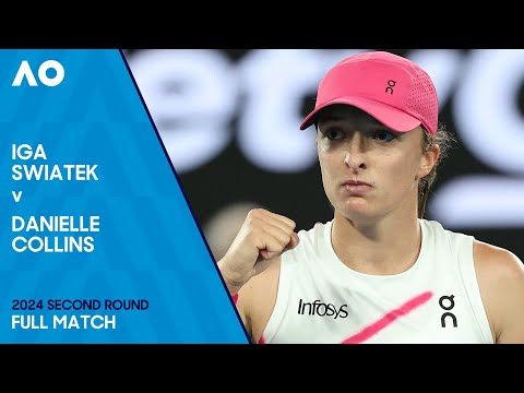 Iga Swiatek v Danielle Collins Full Match | Australian Open 2024 Second Round