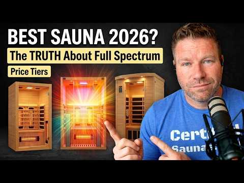 Best Infrared Sauna in 2026 (Price Tiers + The Truth About “Full Spectrum”)