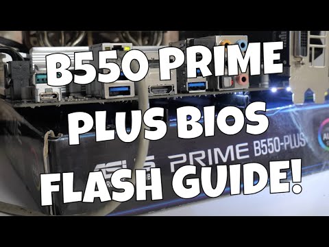 How To Flash BIOS ASUS Prime B550 Plus Adding Resizeable BAR
