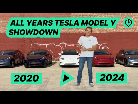 Every Gen 1 Tesla Model Y Model Year Compared