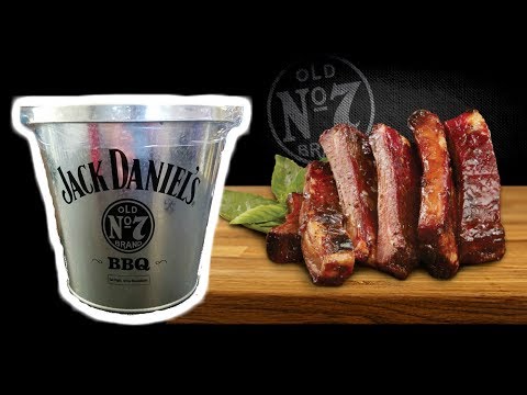 Jack Daniel's BBQ Ribs IN A BUCKET - Two Bites was All I Needed - WHAT ARE WE EATING??