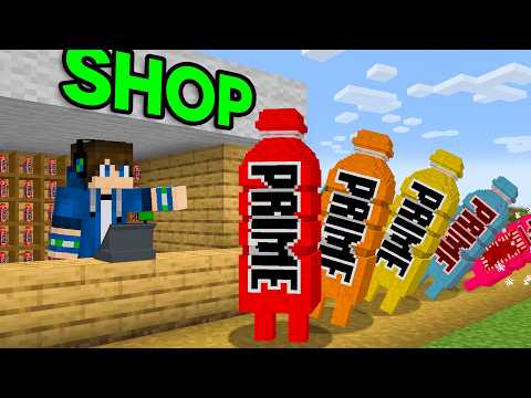 Minecraft, But I Open a Prime Shop