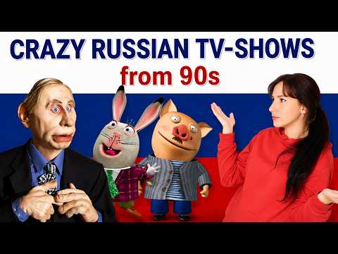 Shocking and Hilarious Russian TV Shows from the 90s | Intermediate Russian with RU/ENG Subtitles