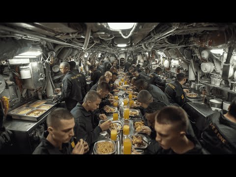 How Submarine Sailors Eat, Sleep & Survive for 3 Months Underwater