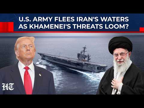 US Army Flees Iran's Waters: USS Lincoln Sails 1400 KM Away, Khamenei's Threats Scare Trump Away?
