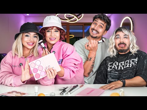 مسابقه میکاپی بین ما و پسرا/شوعرها💅🏻بهترین میکاپ آرتیست کیه👹؟