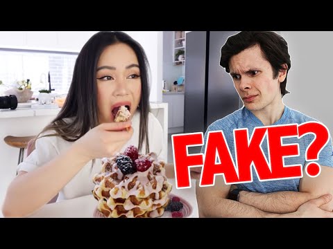 I Tried Chloe Ting's Fat Loss Diet (Fake Eater?)