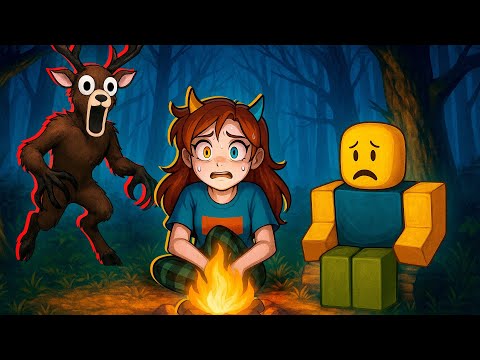 😱1000 НОЧЕЙ в ЛЕСУ с ПОДПИСЧИКАМИ 99 Nights in the Forest в Роблокс