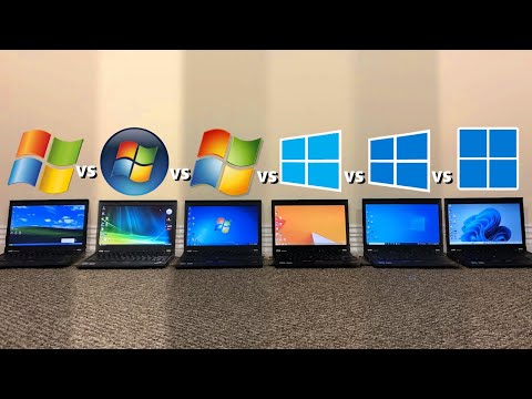 Windows XP vs Vista vs 7 vs 8.1 vs 10 vs 11 | Speed Test