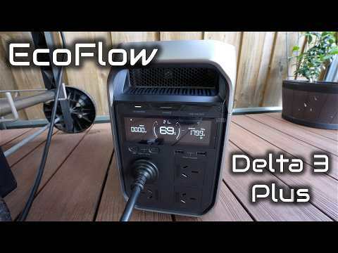 EcoFlow Delta 3 Plus: Fast Charging, 10ms UPS Changeover &amp; High Power Output Tested