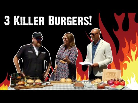 3 AMAZING Burger Recipes on Twin Cities Live!