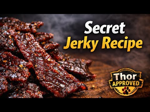 Secret Jerky Recipe (with Meat Church Seasoning and 1 secret sauce)