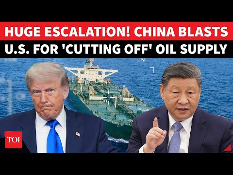 US 'Cuts Off' Oil Supply To China; Xi Rages At Trump Amid Huge Escalation Over Venezuela