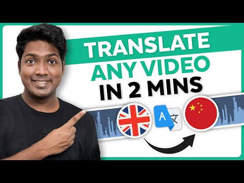 How to Translate Video into ANY Language with AI | Own Voice | FREE