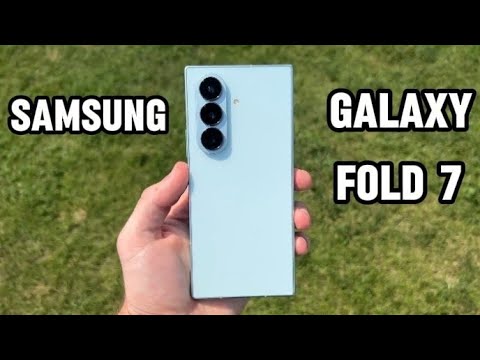 Samsung Galaxy Z Fold 7 Mint Variant Unboxing & Early Reactions!#SamsungGalaxy #zFold7