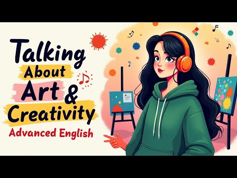 Talking About Art & Creativity in English | Advanced English Podcast  | Learn English Quickly
