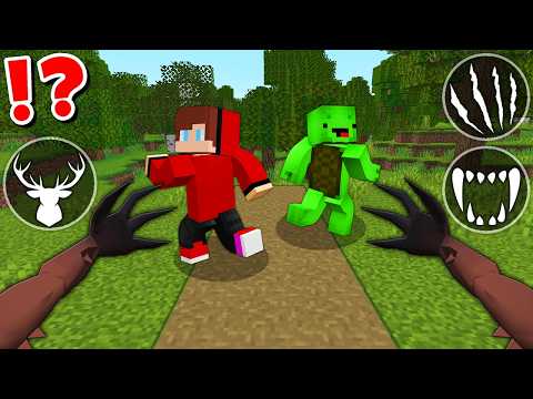 JJ and Mikey vs HOW to PLAY as a DEER 99 Nights in the Forest ? Maizen Minecraft
